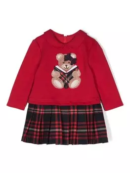 Платье с вышивкой Patachou, красный