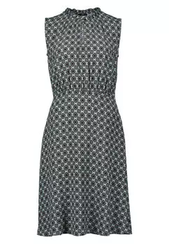 Платье с высоким воротником Zero, мультиколор