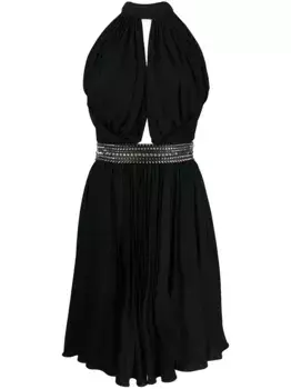 Платье с заклепками Philipp Plein, черный