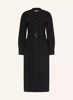 Платье с заклепками Reiss, черный