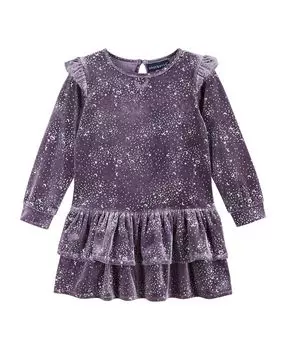 Платье с заниженной талией для маленьких девочек/девочек Andy & Evan