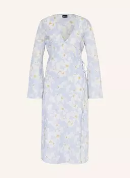 Платье с запахом Gina Tricot, голубой