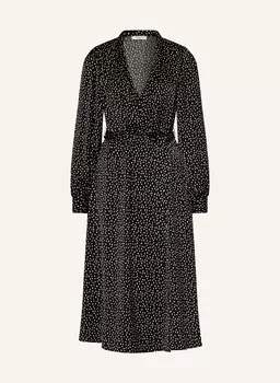 Платье с запахом mschhanalisa myrina из атласа Msch Copenhagen, черный