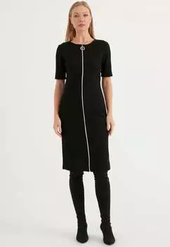 Платье с застежкой-молнией Herita, черный