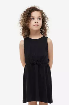 Платье с завязками H&M, черный