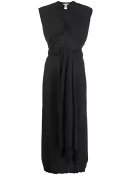 Платье с завязками LEMAIRE, серый