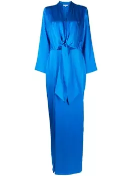 Платье с завязками Michelle Mason, синий
