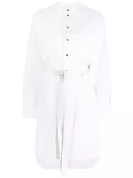 Платье с завязками Victoria Beckham, бежевый