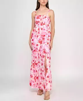 Платье с завышенной талией и бретелями Emma для девушек, модель Fit & Flare BCX, мультиколор