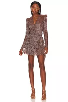 Платье Sabina Musayev x REVOLVE Solana, бронзовый