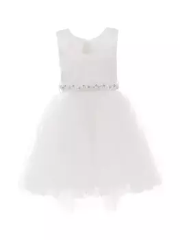 Платье Sabrina для маленьких девочек и девочек Tulleen, белый