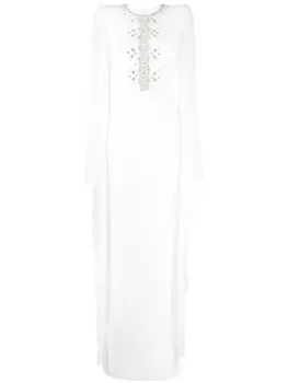 Платье Saga с кристаллами Jenny Packham, белый