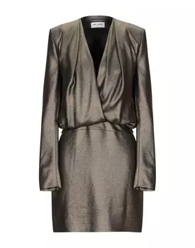 Платье Saint Laurent, бронза