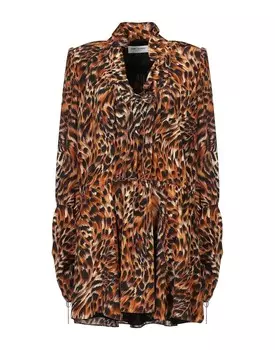 Платье Saint Laurent, коричневый