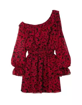 Платье Saint Laurent, красный