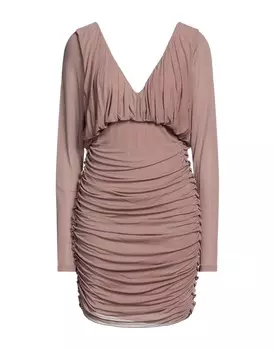 Платье Saint Laurent, светло-коричневый