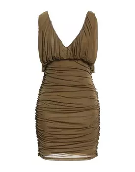 Платье Saint Laurent, зеленый