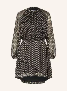 Платье салина Pepe Jeans, черный/синий/оранжевый