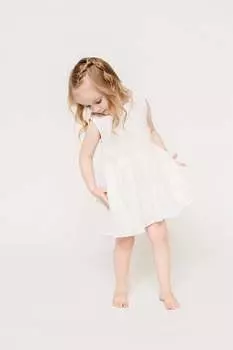 Платье Салли в швейцарский горошек Dear Georgie, цвет swiss dot