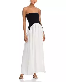 Платье Saloma Mixed Media Line & Dot, мультиколор