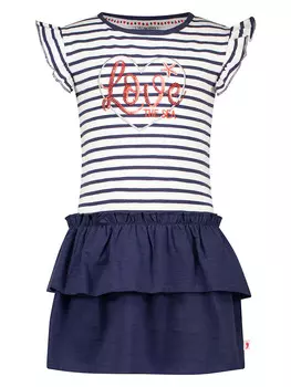 Платье Salt and Pepper, цвет wei/dunkelblau