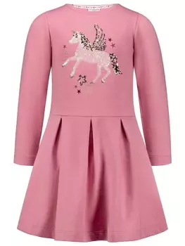 Платье Salt and Pepper Sweatkleid Unique, цвет dusty rose