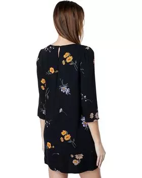 Платье Saltwater Luxe Jack Long Sleeve Mini Dress, черный