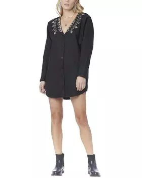 Платье Saltwater Luxe Мини-платье, черный