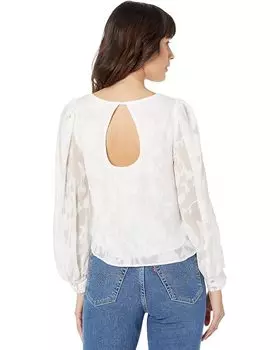 Платье Saltwater Luxe Zarrow Long Sleeve Collection Top, цвет Vanilla