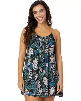 Платье Salty Crew Shorebreak Dress, цвет Black Tropic