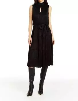 Платье Samantha Keyhole черного цвета DREW