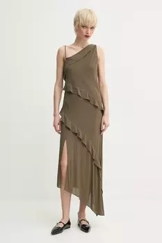 Платье SAMOENA Samsoe Samsoe, зеленый