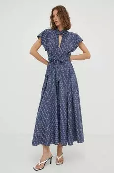 Платье Самсо Самсо Samsoe Samsoe, темно-синий