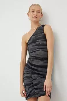 Платье Samsoe Samsoe, серый