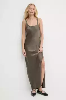 Платье Samsoe Samsoe, серый