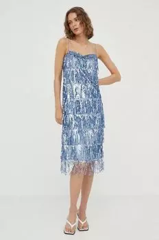 Платье Samsoe Samsoe, синий