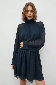 Платье Samsoe Samsoe, темно-синий