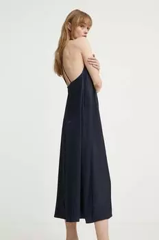 Платье Samsoe Samsoe, темно-синий
