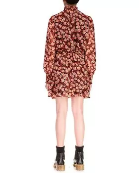 Платье Sanctuary Blouson Mini Dress, цвет Strawberry Fields