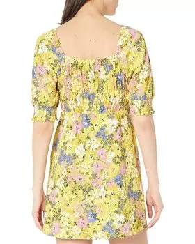 Платье Sanctuary Easy Smock Square Neck Dress, цвет Sweet & Sour