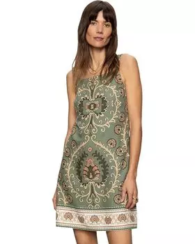 Платье Sanctuary Tapestry Shift Dress, цвет Mezzo Sage