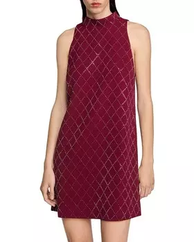 Платье Sandro Bijoux, красный