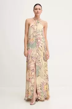 Платье Sandro Ferrone, бежевый