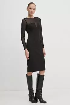 Платье Sandro Ferrone, черный