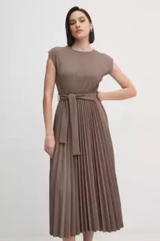 Платье Sandro Ferrone, коричневый