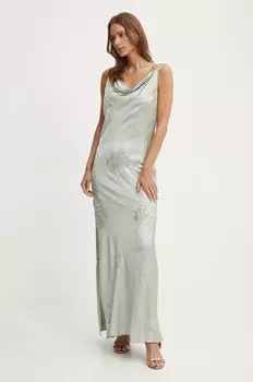 Платье Sandro Ferrone, зеленый