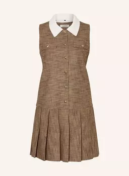 Платье Sandro, коричневый