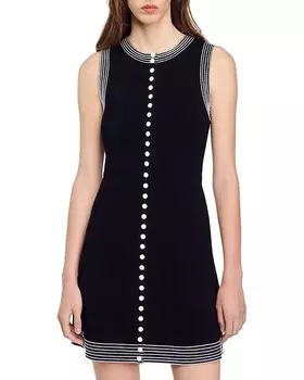 Платье Сандро Нолвенн Sandro, черный