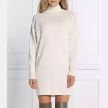 Платье Sanremo с добавлением шерсти и кашемира. Marella, белый