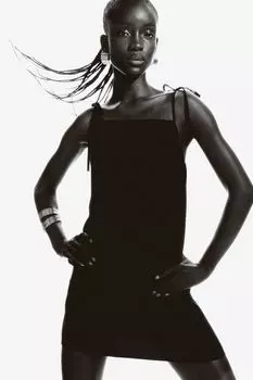 Платье-Сарафан H&M, черный